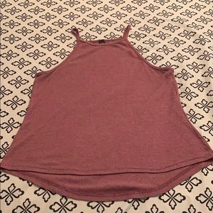 Choies Dark fuschia halter tank top